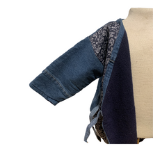 Load image into Gallery viewer, Winter Kimono onesie for babies.