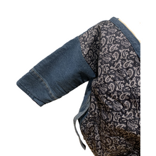 Load image into Gallery viewer, Winter Kimono onesie for babies.