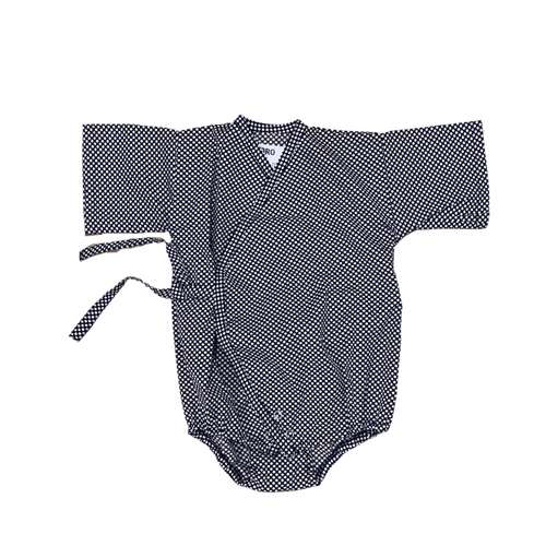 Sustainable baby and toddler kimono onesie romper 