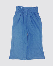 Load image into Gallery viewer, High waisted denim pants for toddlers and kids. Two pockets