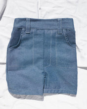 Load image into Gallery viewer, Play Hard Shorts Dark Denim