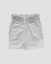 Load image into Gallery viewer, Kids Short, stripes, high waisted, sustainable