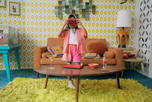 Load image into Gallery viewer, The Nostalgia Shorts Bi color pink, blue details