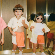 Load image into Gallery viewer, The Future Nostalgia Shorts orange/yellow