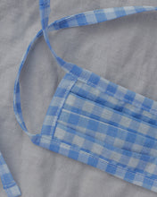 Load image into Gallery viewer, THE CAMP MASK, blue plaid
