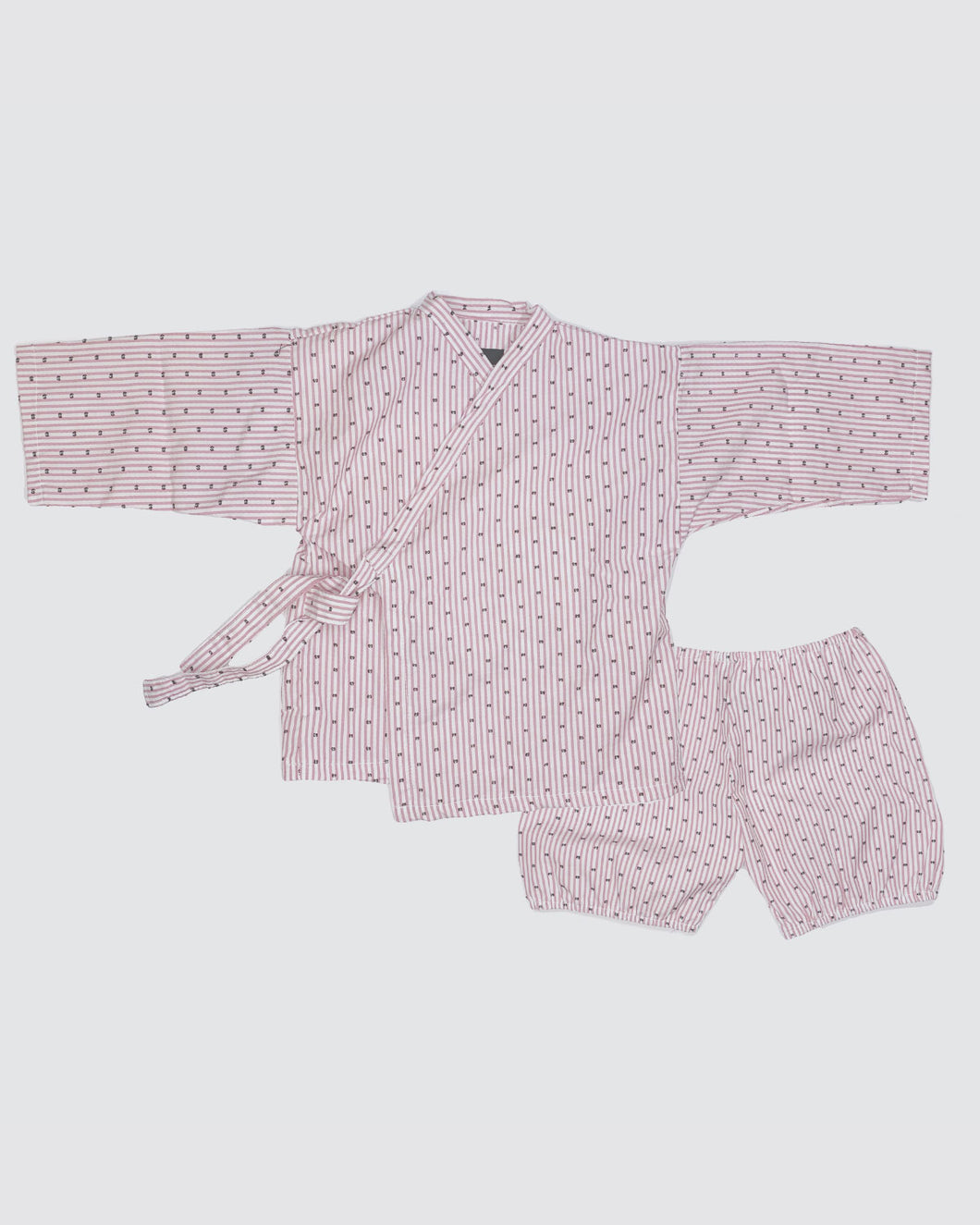 Madras set kimono shirt and bloomer for babies and toddlers